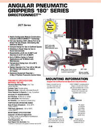 Thumbnail of document Data Sheet - DCT-12M Pneumatic Angular Grippers, Compact Design & Confined spaces